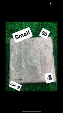 Small Spider Rhine Stone Hoodie 