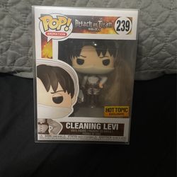 Cleaning Levi Funko Pop