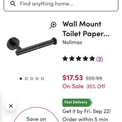 Nolimas Toilet Paper Holder