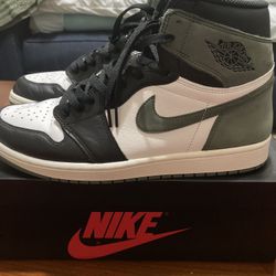 Air Jordan Retro 1 High Clay Green