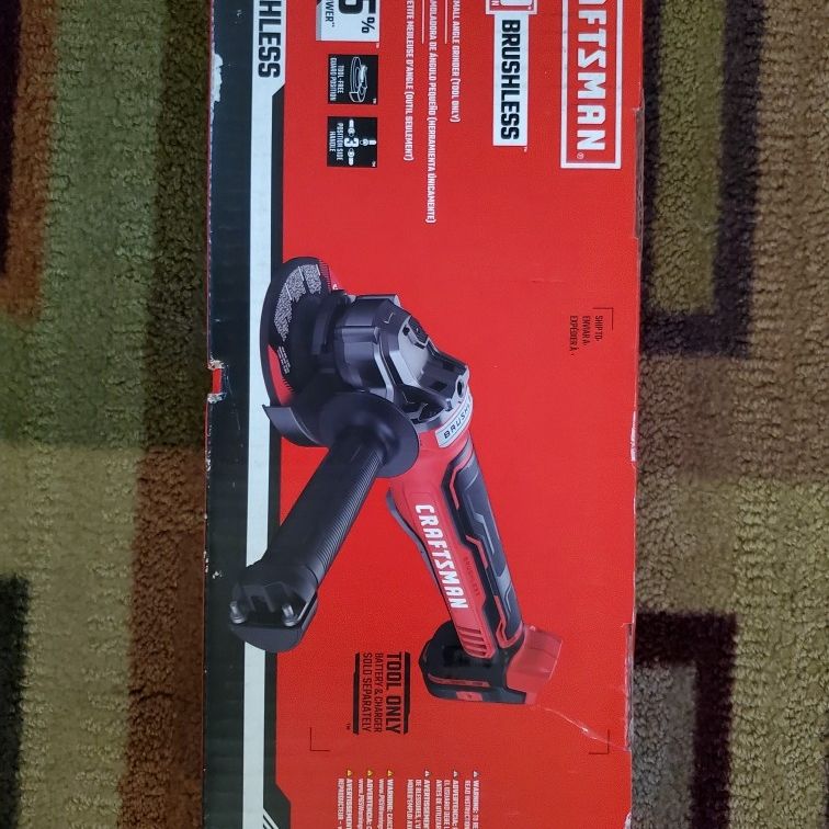 Craftsman discount brushless grinder