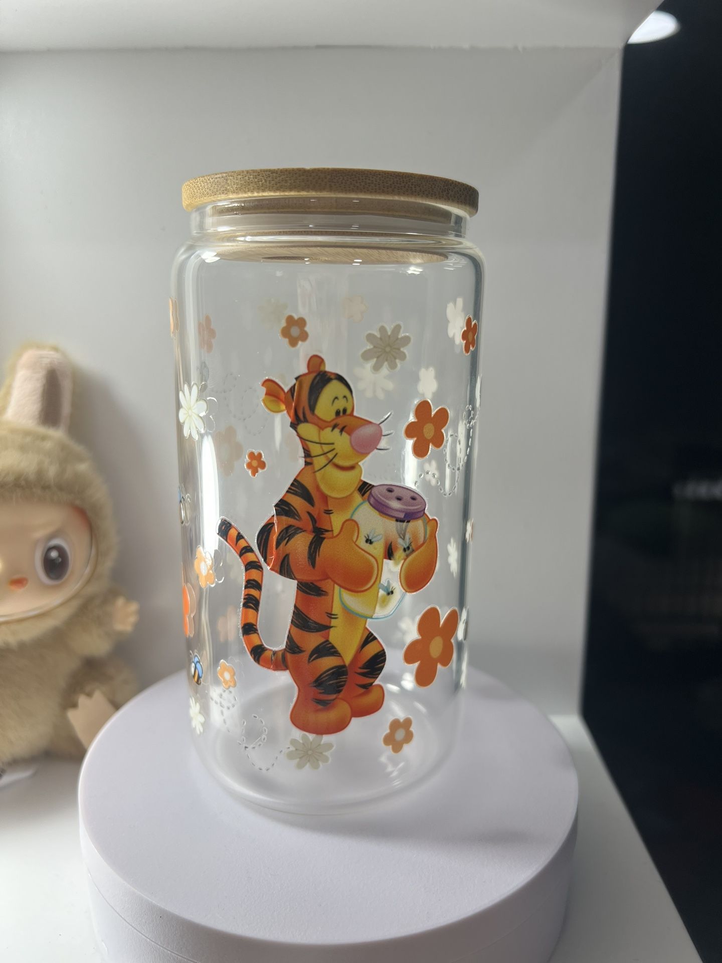 Tiger Glass Cup