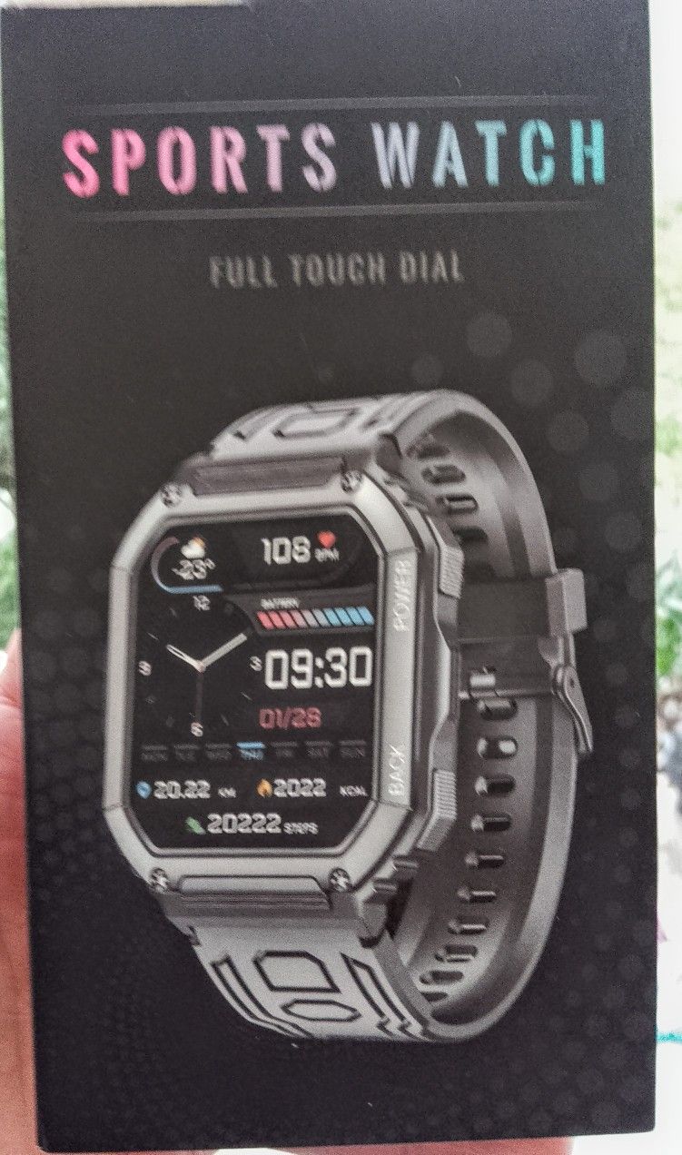 Full Touch Dial Waterproof Sports Watch