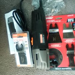 Oscillating Tool With Blades. 