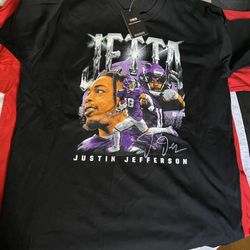 Men’s Size XL 500 Level Justin Jefferson Shirt