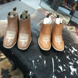 Botín de Piel De México Cómodas Para Niños 