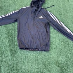 Blue Adidas Windbreaker 