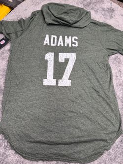 NFL Team Apparel Green Bay Packers Davante Adams Short Sleeve Hooded T-Shirt, brand new with tags.