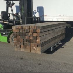 Construction Lumber Fence Posts HT Heat Treated 114 In Long $10 Ea