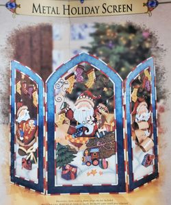 Metal Holiday Screen 
