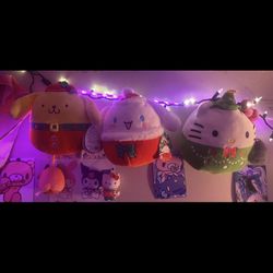 sanrio plushies 