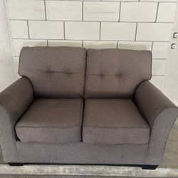 Gray Couch Love Seat 