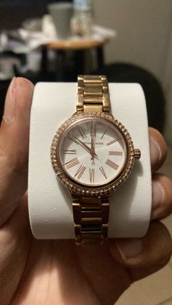 Michael Kors MK3858 Women's Taryn Quartz Watch Stainless-Steel-Plated Strap