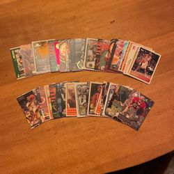 Lot Of NBA And NFL Sports Cards