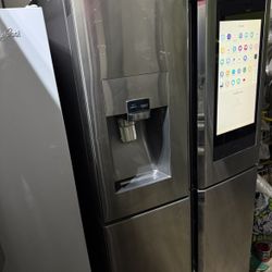 Samsung Family Hub Refrigerator 4 Door Perfect Working Condition 