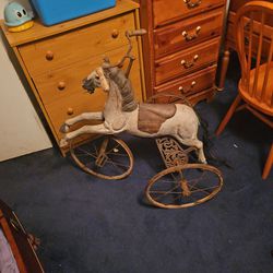 Antique Horse Tricycle 