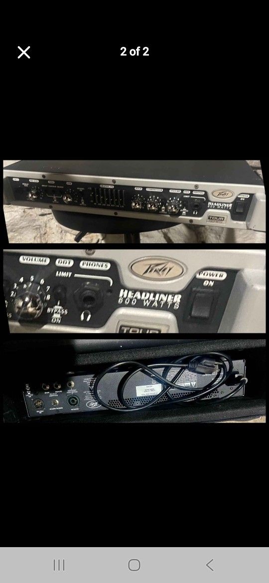 Peavey headliner bass amp