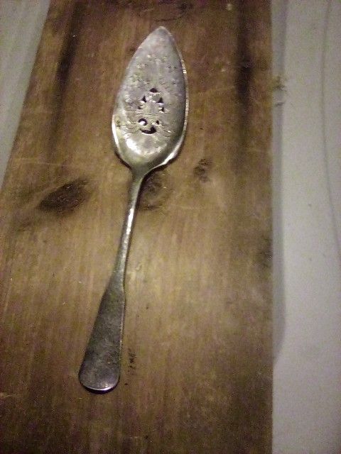 Silver Bicentennial Pie Knife