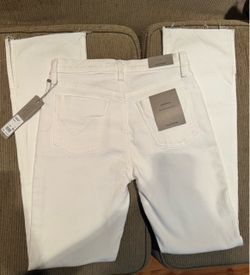 Hudson white jeans