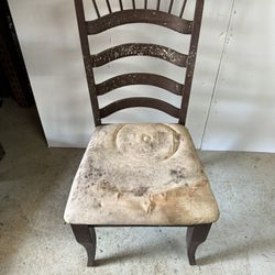 Attention Flippers! 6 To 8 Dining Chairs, Wood