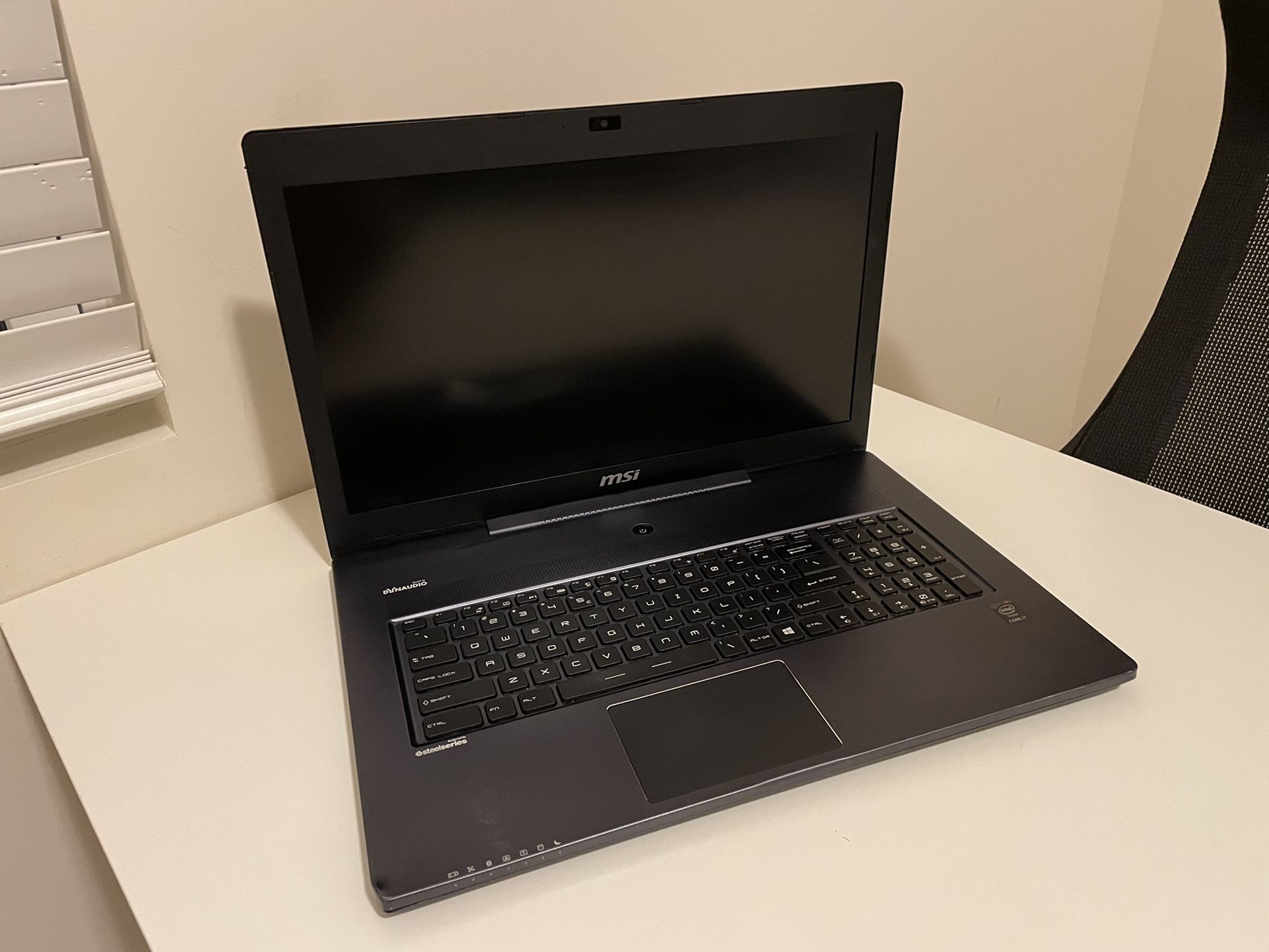 MSI Gaming Laptop MS-1776, I7-4710HQ Core, RAM-12GB, CPU @2.5 GHz