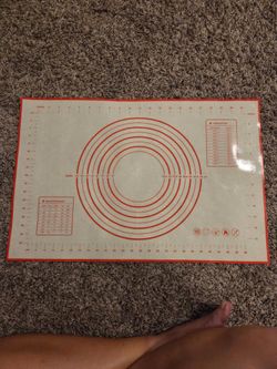 Size market baking mat