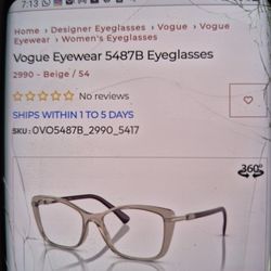 Vogue glasses frame  For Prescription 
