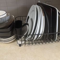 plates with rack 