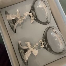 25 anniversary glass wine cup