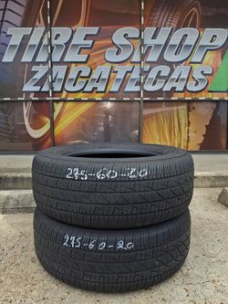 PAIR OF 275/60/20 FIRESTONE DESTINATION L.E.3