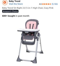 Baby Trend Sit Right 2.0 3-in-1 High Chair~ Baby Trend Sit Right 2.0 3-in-1 Silla alta para Bebe
