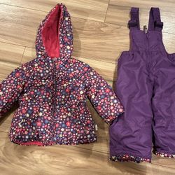 Girls’ Winter Ski Outfit Snow Suit & Jacket