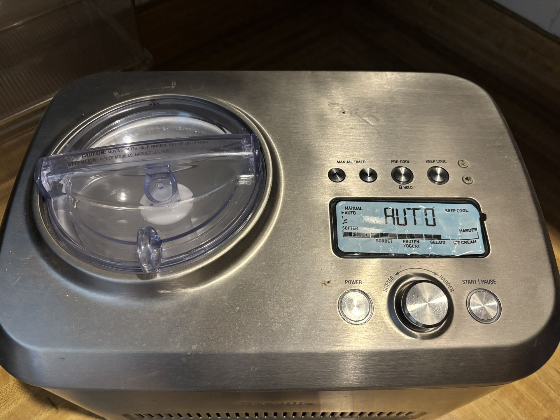 Breville Smart Ice Cream Maker