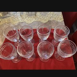 Set de 8 copas Marbella usadas en Perfecto estado