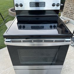 GE Stainless Electric Stove