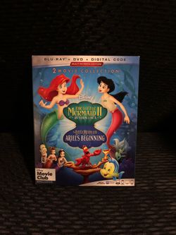 Little Mermaid 2 & Ariels Beginning blu ray