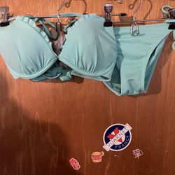 Turquoise Pac Sun Bikini 