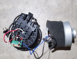 Shop vac Motor With On/of Board And Spring Cord Spool