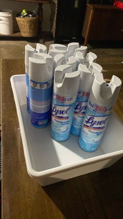 19oz Lysol bottles $4 each