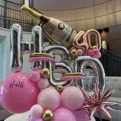 Balloons Bouquet - Decorations - Happy Birthday 