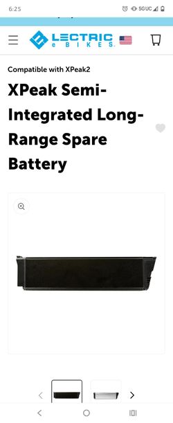 {BNIB}  Lectric X Peak 48V 20Ah lithium ion battery pack