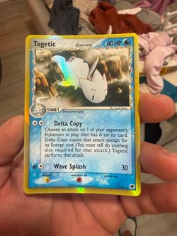 Togetic Delta Species pokemon card mid era vintage