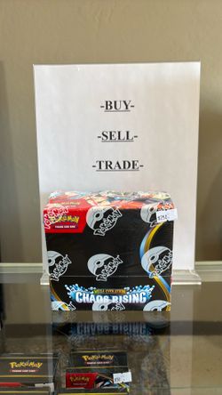 Pokémon chaos rising booster box