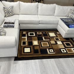 WHITE SECTIONAL