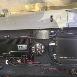 Audio control and kicker amps