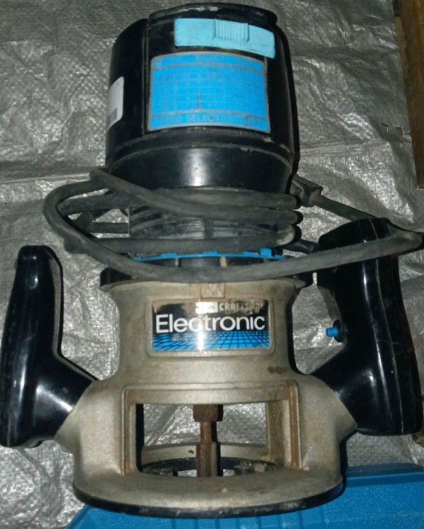 Tool Craftsman Electronic Router