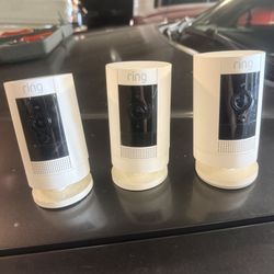 Set Of 4 Ring Cameras $120 For All