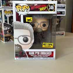 Hank Pym Unmasked Funko Pop
