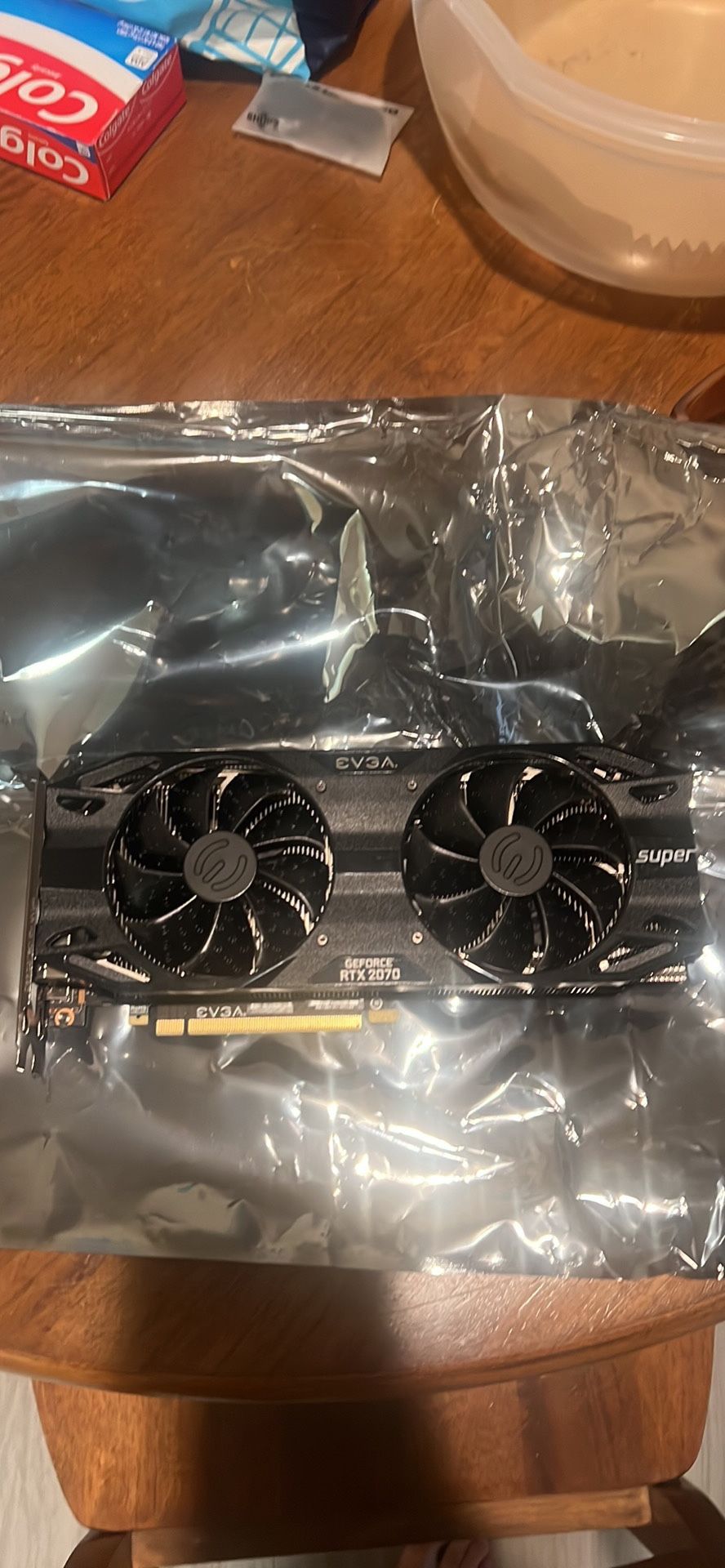 Graphics card 2070 SUPER RTX EVGA 