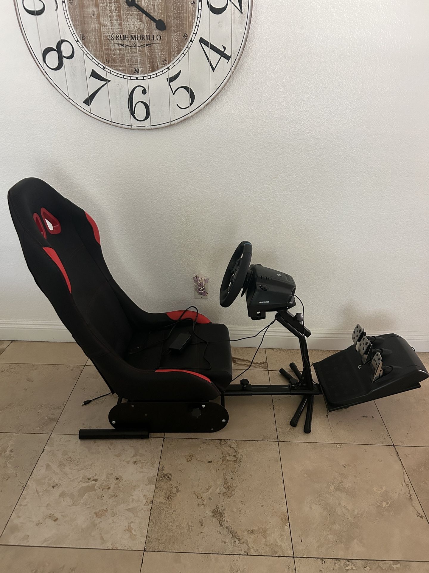 driving sim setup